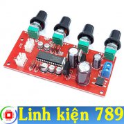 Mạch chỉnh âm sắc 12V đơn V6 nguồn vào 12-24VDC